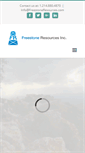Mobile Screenshot of freestoneresources.com